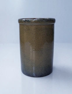 Oldenhof 1821 Pollepelpot ø 18 X 12 Cm Aardewerk Mosgroen