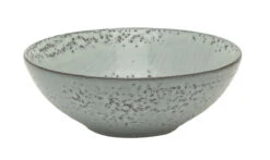 Broste Copenhagen Nordic Sea Schaal ø 17 Cm Aardewerk Blauw