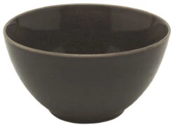 Broste Copenhagen Nordic Coal Kom ø 17 Cm Aardewerk Bruin