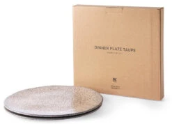 HK Living ACE6895 Gradient Dinerbord ø 29 Cm Aardewerk Beige 2 Stuks -Servieswinkel ace6895 4