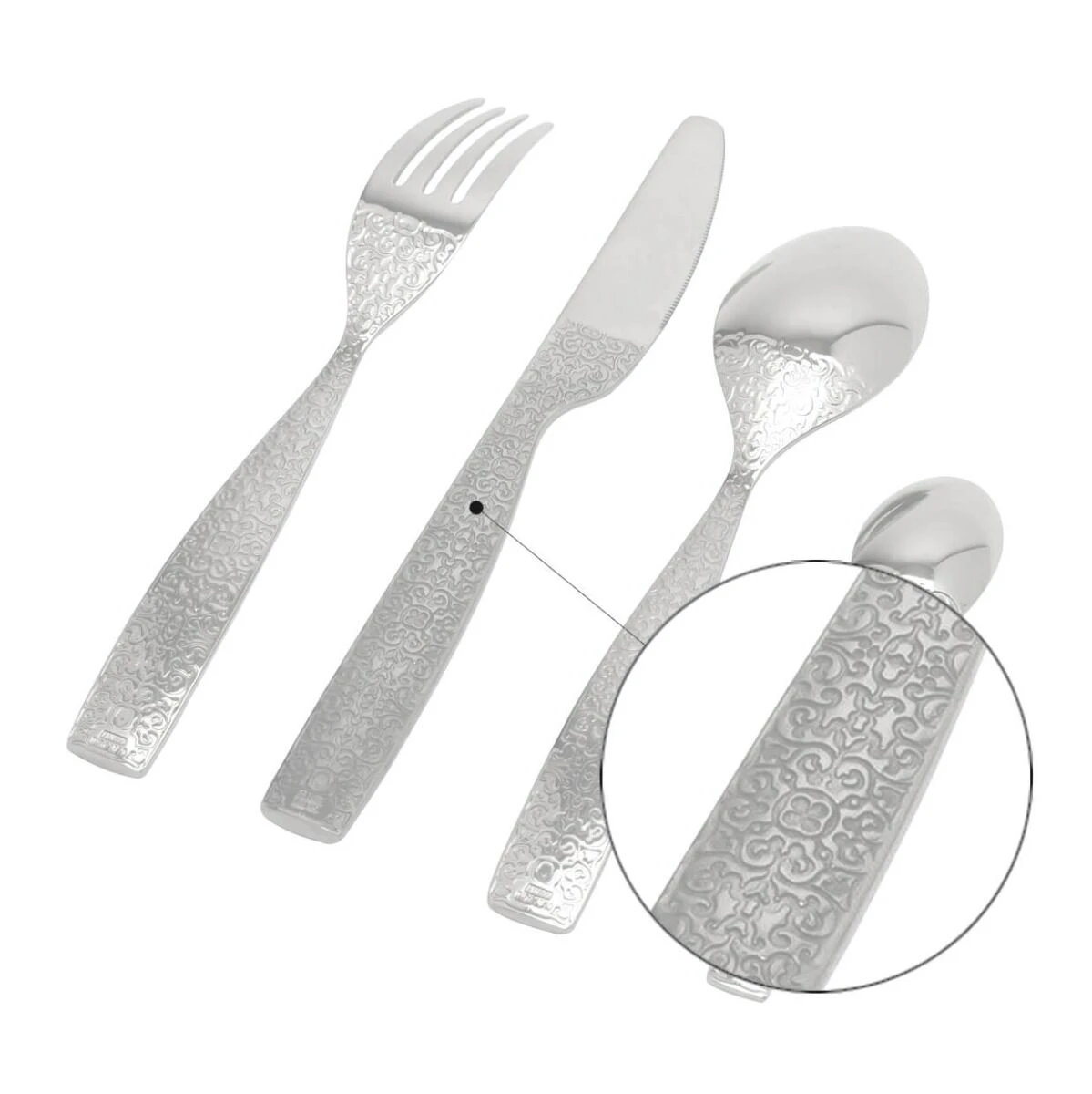 Alessi Dressed bestekcassette 6-persoons rvs glans 24-delig Alessi Dressed Bestekcassette 6-persoons Rvs Glans 24-delig -Servieswinkel alessi dressed bestekcassette 6 persoons rvs glans 24 delig 2