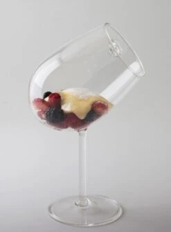 100% Chef Chardonnay Scheef Wijnglas Met Oor 325 Ml Glas