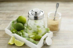 Happy Tappi Voorraadpot Met Cocktailshaker 500 Ml Glas Rvs -Servieswinkel genc078c tappo shaker con vaso qs500 ambientata a 02