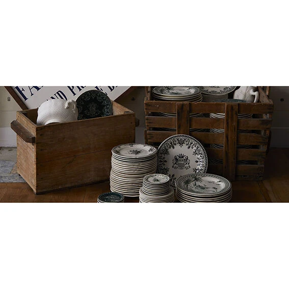 Gien Fleurs dessertbord ø 22 cm keramiek crème Gien Fleurs Dessertbord ø 22 Cm Keramiek Crème -Servieswinkel header cat depareillees 1 2 5