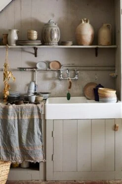 HK Living ACE7033 Gradient Dinerbord ø 29 Cm Crèmekleurig 2 Stuks -Servieswinkel lr pi18 01 1 1