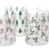 Ladelle Jingle Waterglas Glas 4-delig -Servieswinkel oldenhof ladelle glazen tumbler kerst 1