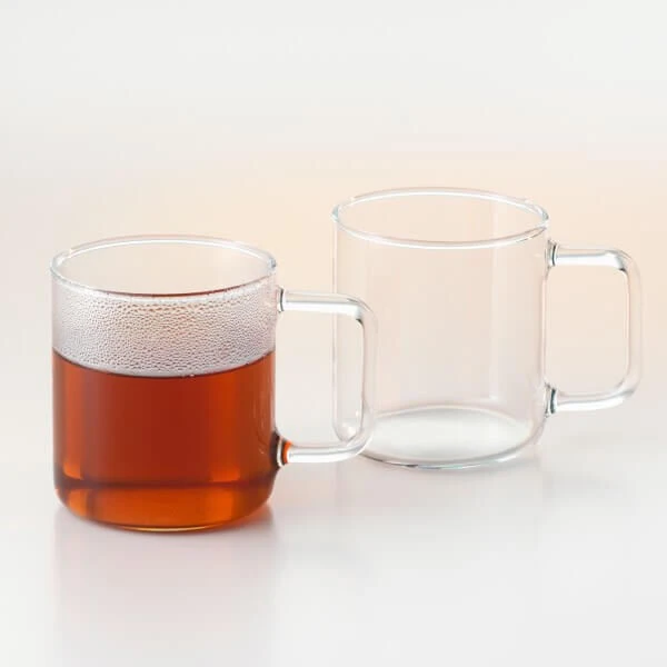 Oldenhof Theeglas Met Oor 300 Ml Glas 2 Stuks -Servieswinkel oldenhof theeglas met oor 300 ml glas 2 stuks 2