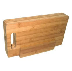 Point-Virgule Ontbijtplankjes Met Houder FSC Bamboe