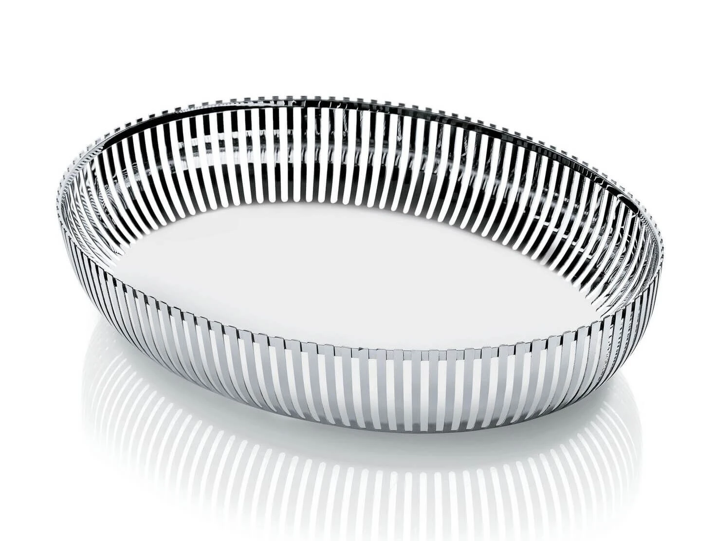 Alessi Pierre Charpin schaal ø 26 cm rvs glans Alessi Pierre Charpin Schaal ø 26 Cm Rvs Glans -Servieswinkel pch06 26 01