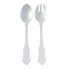 Sabre Old Fashion Slacouvert Kunststof White 2-delig -Servieswinkel salad set 2 pcs old fashion white wb hd