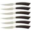Saladini Steakmes 10 Cm Wengéhout 6 Stuks 1 Saladini Steakmes 10 Cm Wengéhout 6 Stuks -Servieswinkel saladini 4001pw6 steakmessenset wenge