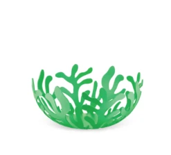 Alessi Mediterraneo Fruitschaal ø 29 Cm Rvs Groen