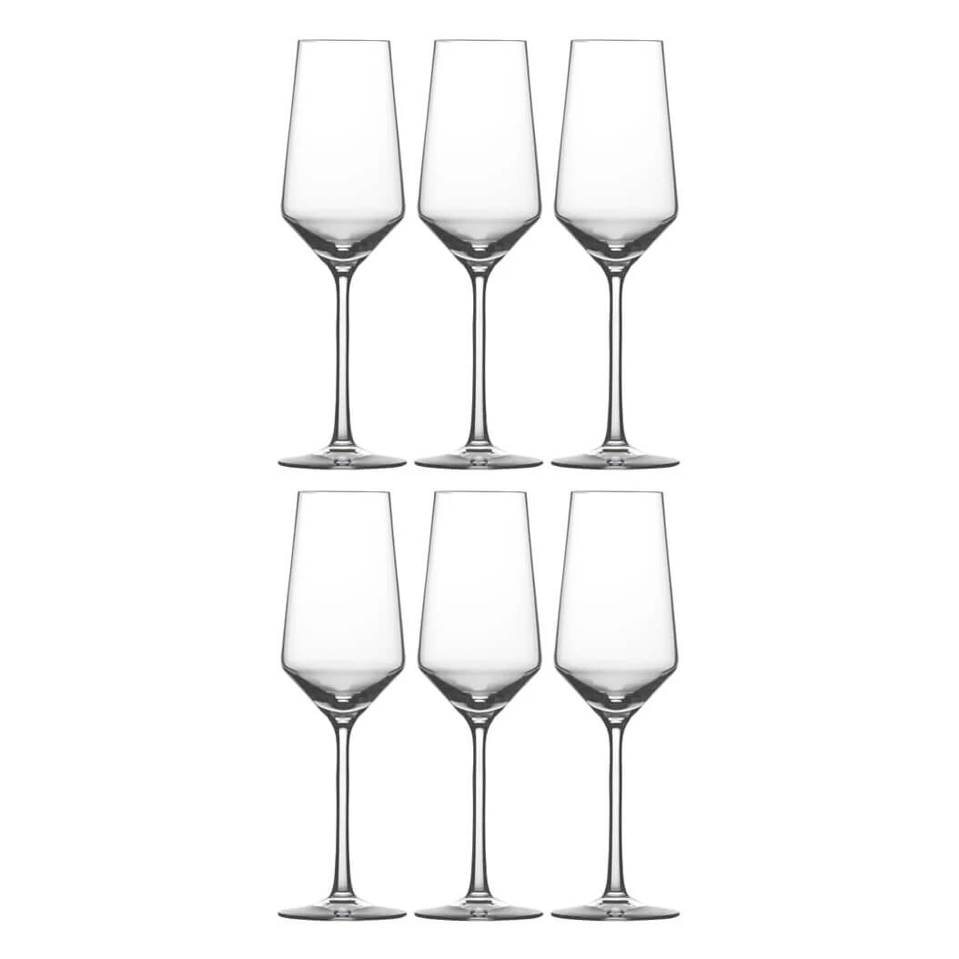 Schott Zwiesel Belfesta 77 Champagneflûte Met MP 297 Ml Kristalglas 6 Stuks -Servieswinkel schott zwiesel pure 77 champagnefl te met mp 297 ml kristalglas 6 stuks