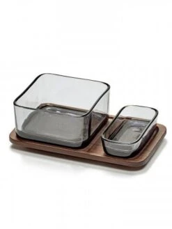 Serax HEII Marcel Wolterinck Dienblad 25 X 16 Cm H 2 Cm Hout Donkerbruin -Servieswinkel serax heii by marcel wolterinck14 1