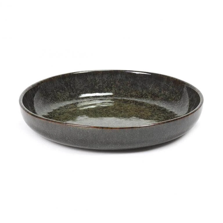 Serax Surface by Sergio Herman diep bord ø 23 cm indi grey Serax Surface By Sergio Herman Diep Bord ø 23 Cm Indi Grey -Servieswinkel